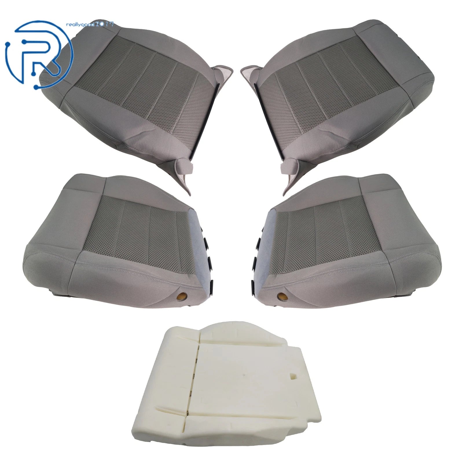 Set of 2 Seat Covers for Jeep Wrangler (2007-2012)