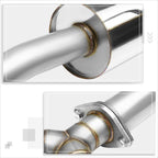 4.5" Rolled Tip Muffler for Jeep Liberty (2002–2007)