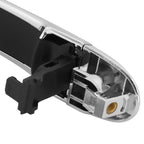 Front Right Exterior Door Handle w/Keyhole Chrome for Nissan Cube Juke Versa (2009–2019)