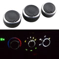 3 Pcs A/C Climate Control Switch Knob for Chevy T250 Aveo Lova (2004-2011)