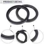 Set of 5 Oil Seal Ring for Rotary Shaft 60x75x8mm NBR Rubber