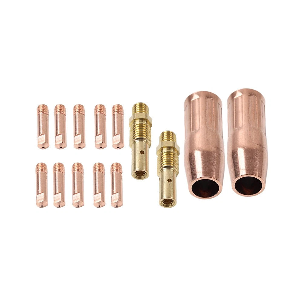 MIG Welding Gun Kit .035" Tip Nozzles for Tweco Mini (#1) 100L