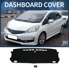 Dashboard Dash Cover Mat for Honda Fit GR1-GR8 2020-2024 Black 1 Set