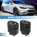 Set of 2 Car Door Lock Switches for Chevrolet Malibu (2008) No.15823977/15835662