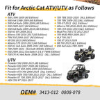 Thermostat w/ O-Ring for Arctic Cat Alterra 500 550 650 700 (2014–2021) 3413-012 0808-078
