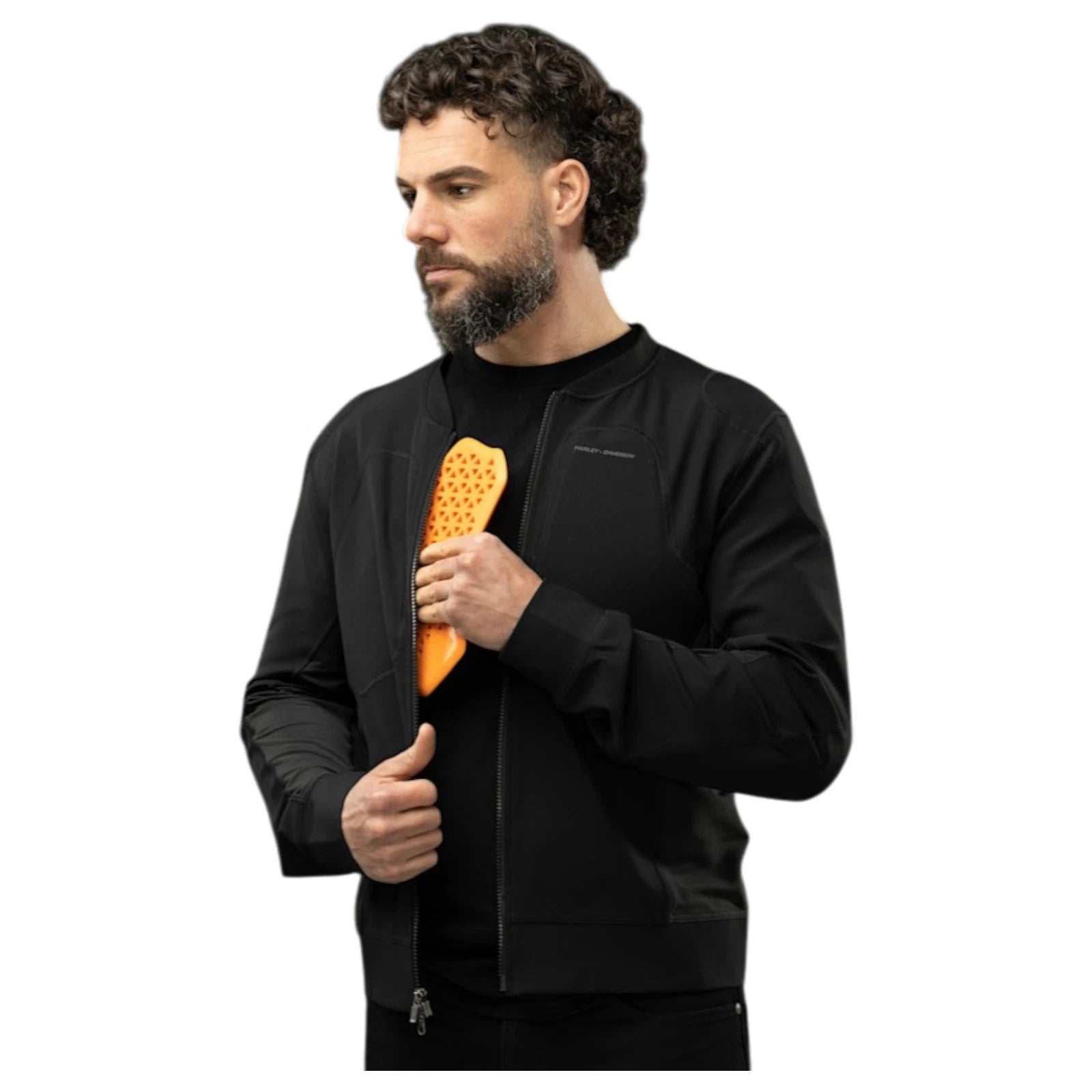 Armored Base Layer Riding Jacket for Harley (2XL)
