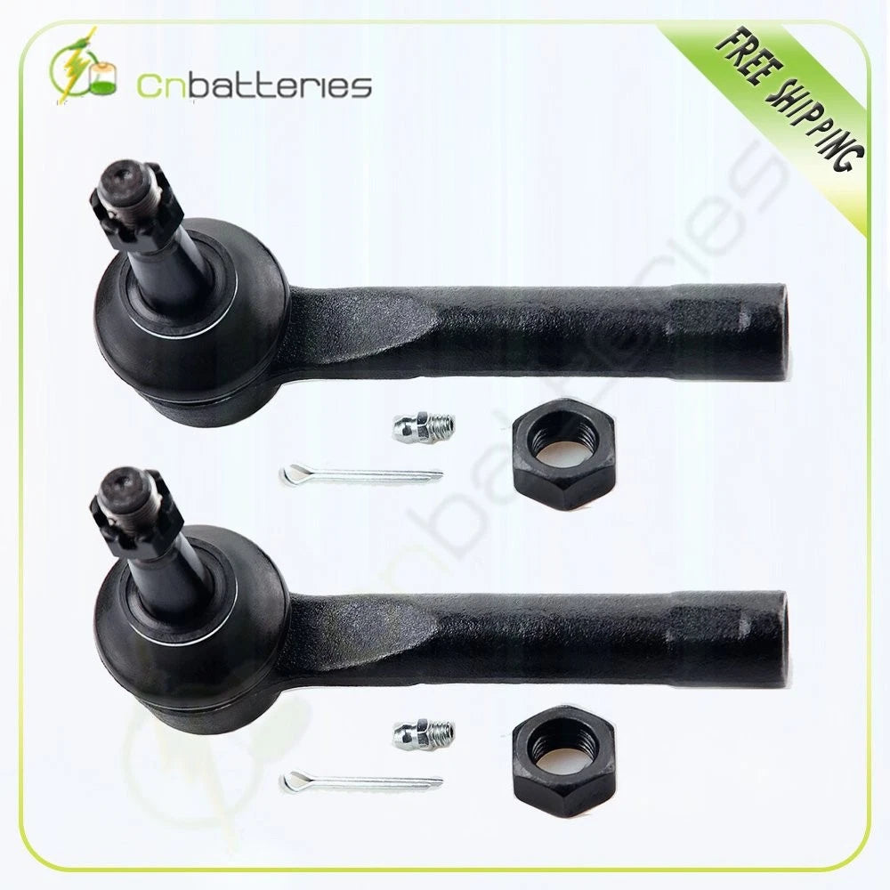2X Suspension Outer Tie Rod Ends for Chevy Silverado GMC Sierra (1999–2006) ES3493T