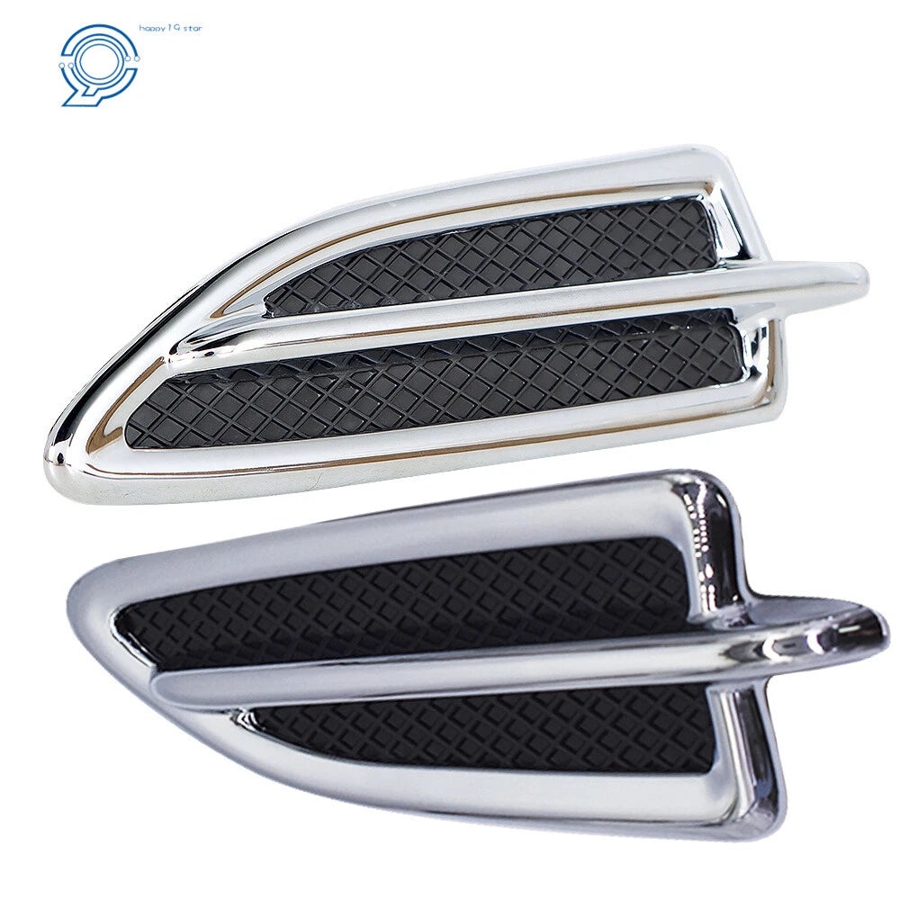 Chrome Fender Vent Emblem Trim Kit for Ford Escape (2013-2015)