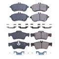 PowerStop Front & Rear Carbon Fiber Ceramic Brake Pads Kit for W212 E250 (2010–2016)
