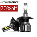 2X H4 9003 LED Headlight Bulbs for NOVSIGHT (13000LM)