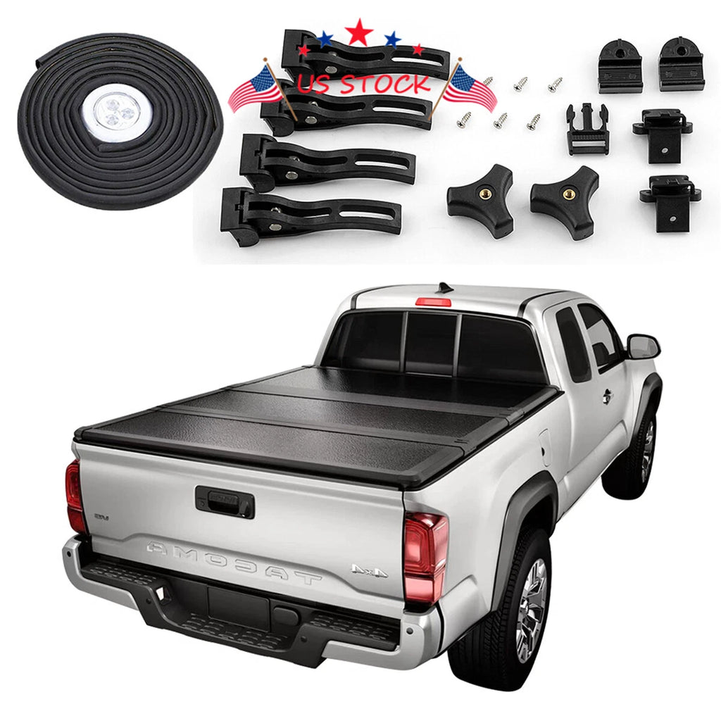 Hard Tri-Fold Tonneau Cover for Dodge Ram 1500 3500 2500 (2009–2018)