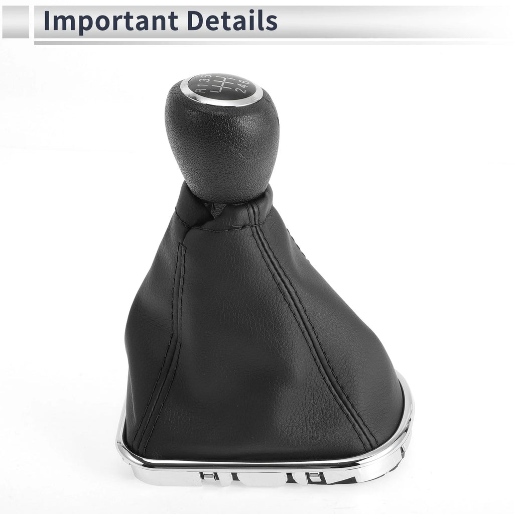 6 Speed Gear Shifter Knob with Cover for Chevrolet Cruze (2010–2015)
