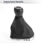 6 Speed Gear Shifter Knob with Cover for Chevrolet Cruze (2010–2015)