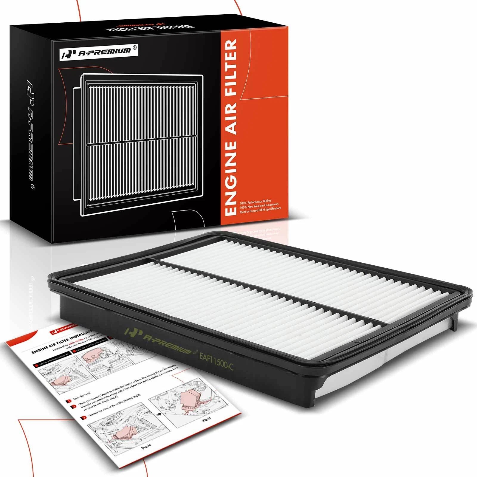 Engine Air Filter for Kia Sorento (2014–2015) & Hyundai Santa Fe (2013–2018)