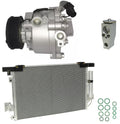 AC Compressor Kit With Condenser Replacement for Mitsubishi Outlander Sport (2018)