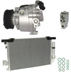 AC Compressor Kit With Condenser Replacement for Mitsubishi Outlander Sport (2018)