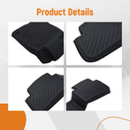 All-Weather Floor Mats for Honda Civic (2022–2026) TPE Black Custom Fit