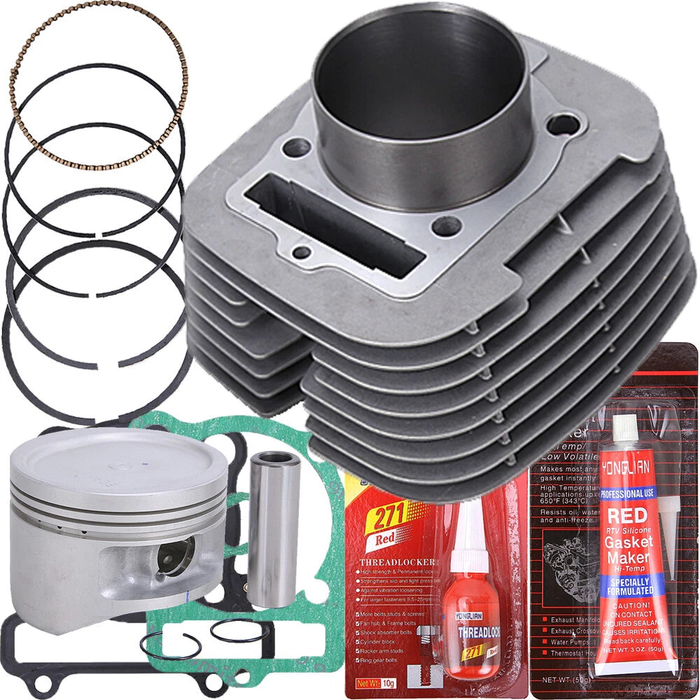 83mm Cylinder Piston Gasket Top End Kit for Yamaha Big Bear 400 YFM (2000–2012)