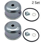 2X Carburetor Float Bowl Set for B&Stratton (495933, 494378, 693614)