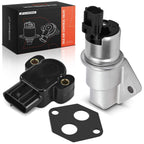 2X Idle Air Control Valve & Throttle Position Sensor for Ford Mazda 