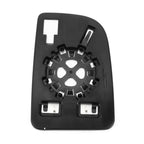 Left Upper White Mirror Glass w/ Back Heated for Mercedes Sprinter (2018-2023)