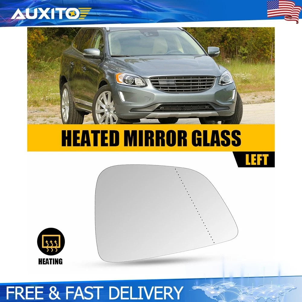 Driver Side Heated Mirror Glass for Volvo XC60 (2010–2017) OE 31217273 GA-VO1107