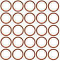 Set of 25 Engine Oil Drain Plug Gaskets for Dodge Fiat Jeep Mercedes