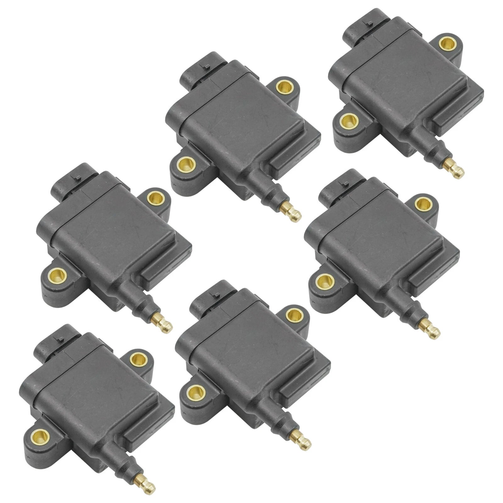 6-Pack Ignition Coils for Mercury Outboard 150Hp 175Hp 2.5L