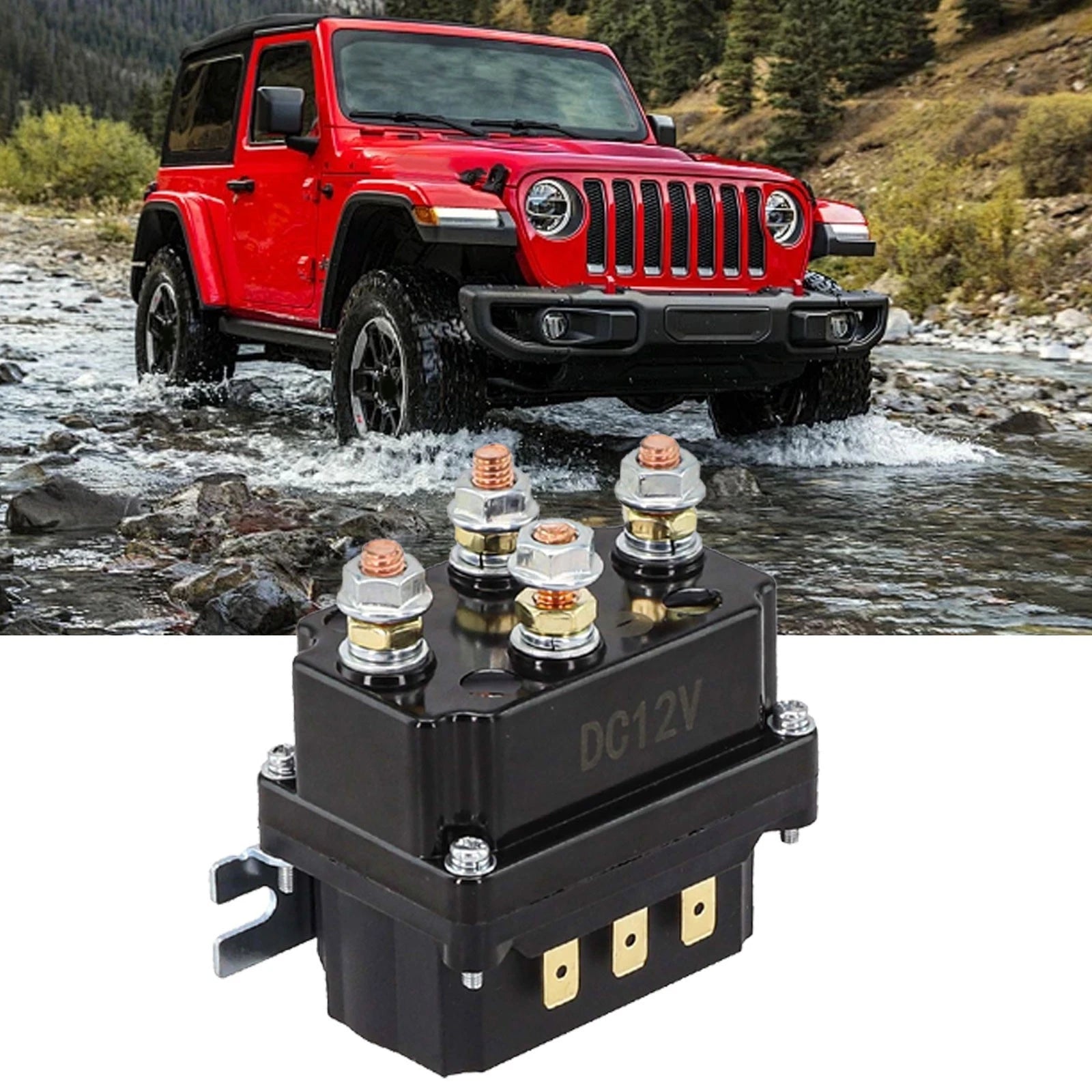 Winch Solenoid Contactor for 12V High Current Use