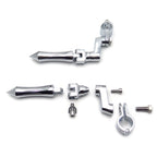 Chrome Slender FootPeg for Harley Sportster Dyna Touring Softail