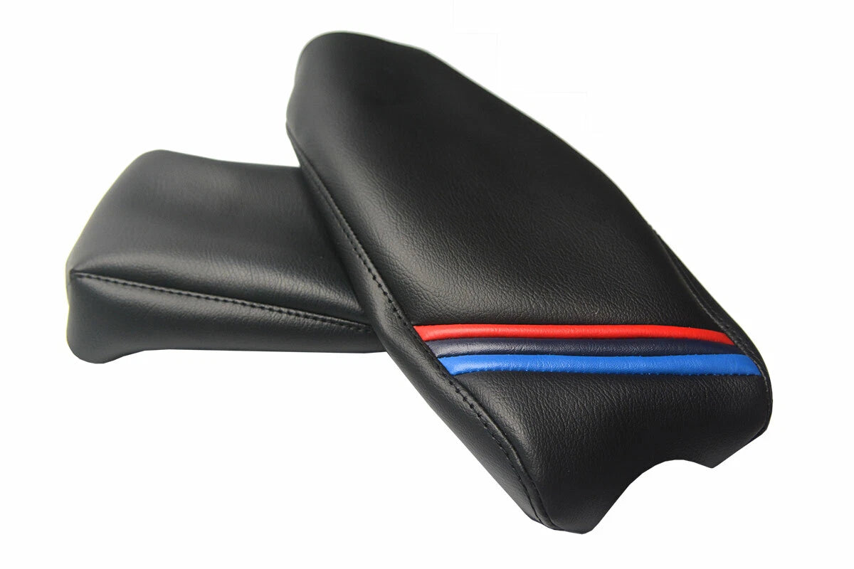 Leather Console Lid Armrest Cover for BMW E63 E64 650 (2003–2010) M Style