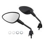 Black Mirror Set Shorty for Vespa GTS 125 300 HPE Sprint Primavera 50 125 150 (2017–2023)