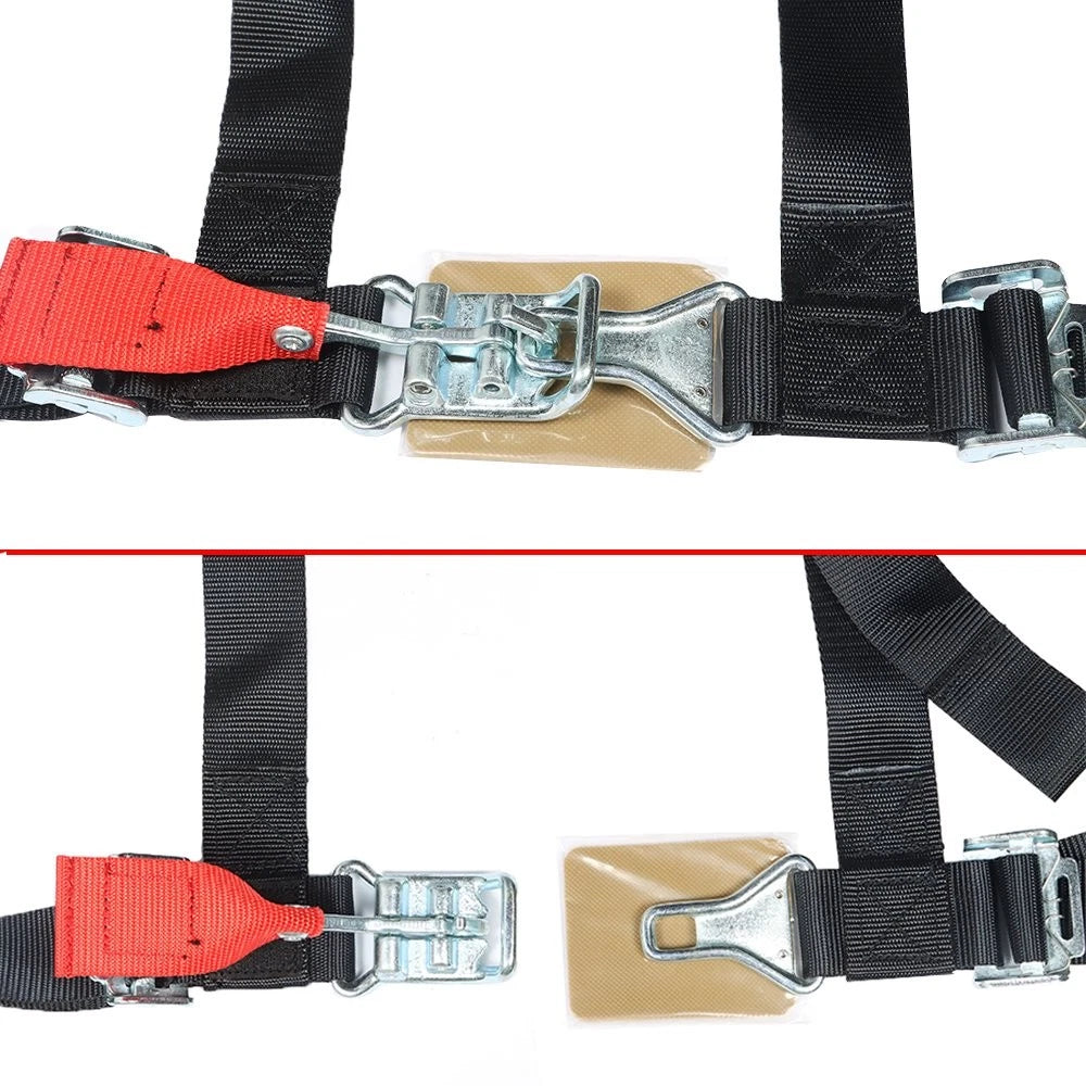 4-Point Black Harness Seatbelt for Can-Am ATV UTV