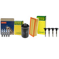 Set of 4 Denso Double Platinum Spark Plugs & Coils for VW