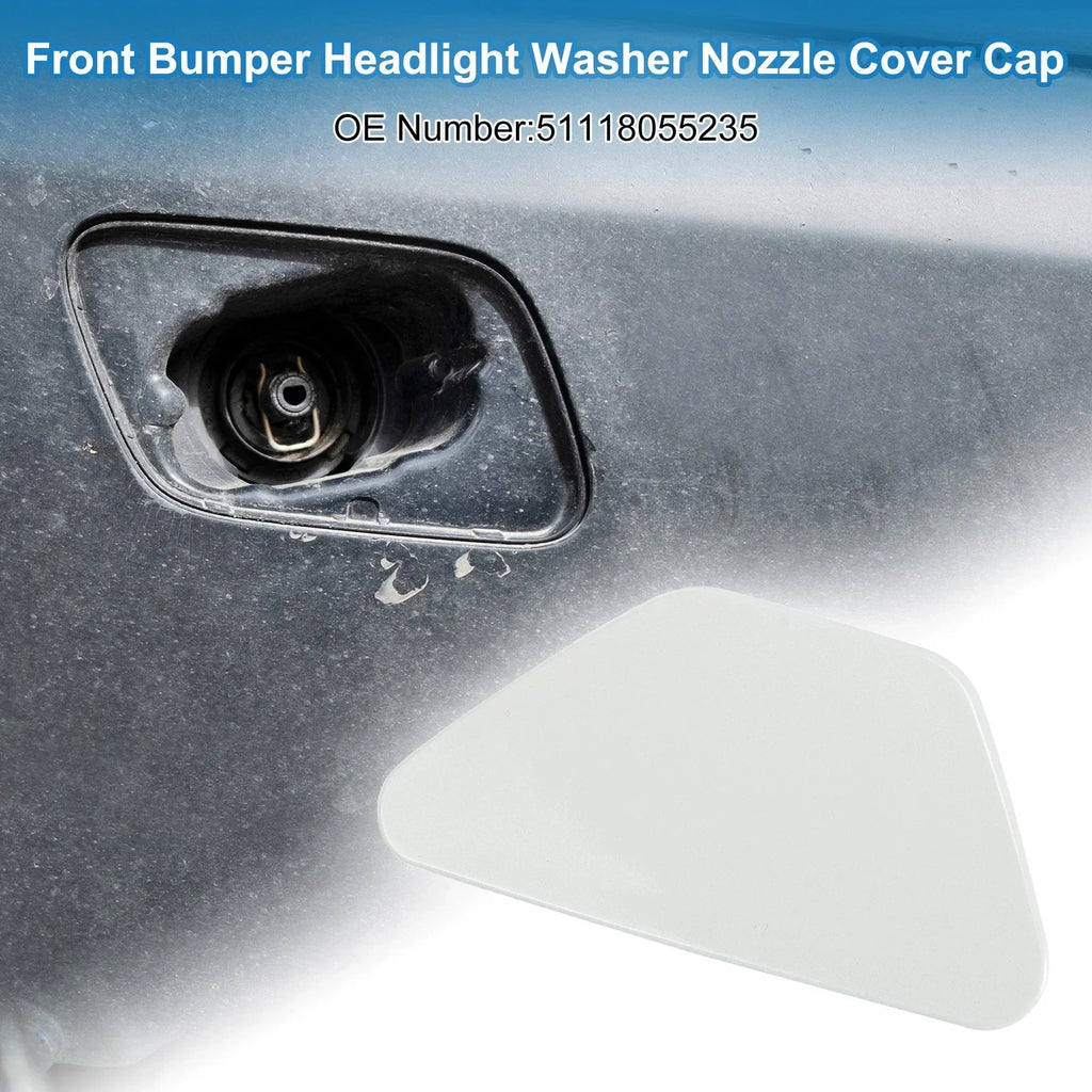 Front Bumper Headlight Washer Nozzle Cover Cap for BMW M5 (2013-2016)