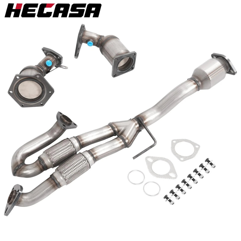 Set of 2 Exhaust Catalytic Converters for Nissan Maxima (2009–2014)