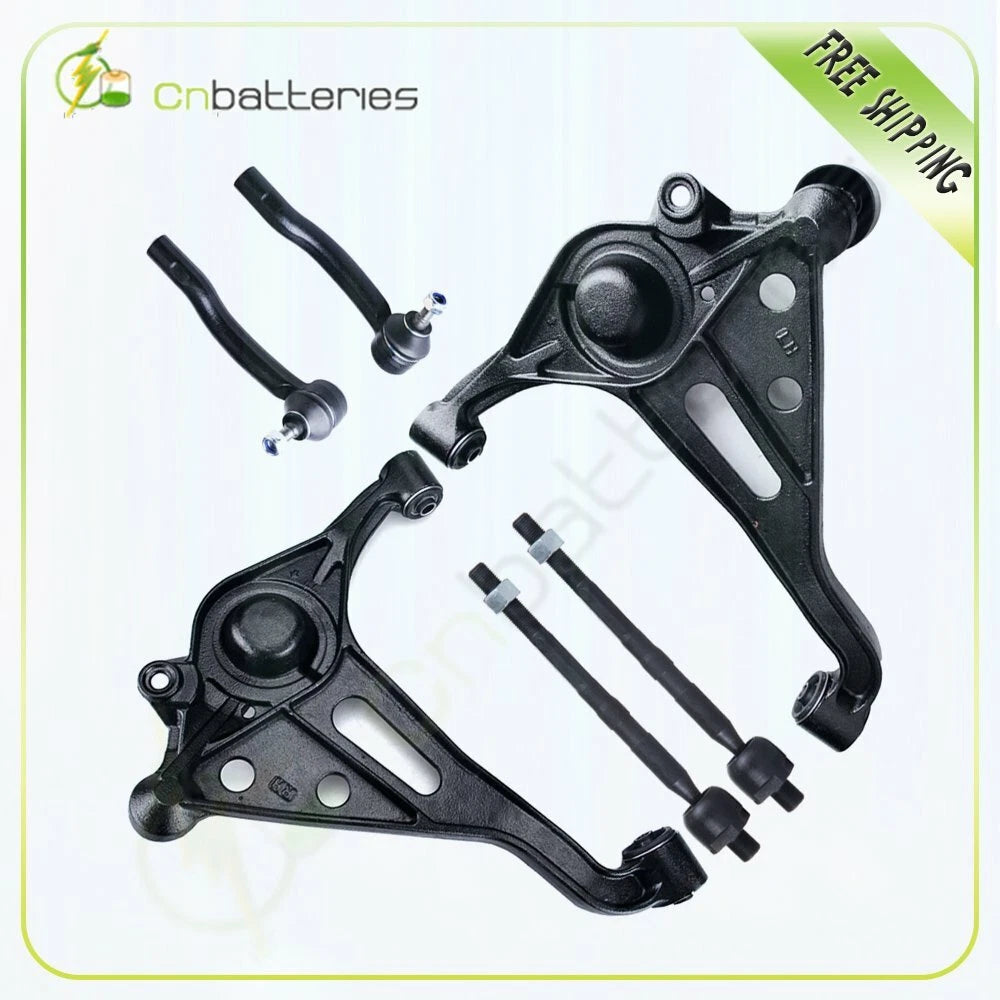 6pc Steering & Suspension Kit Tie Rod End for Suzuki XL-7 (1999–2006)