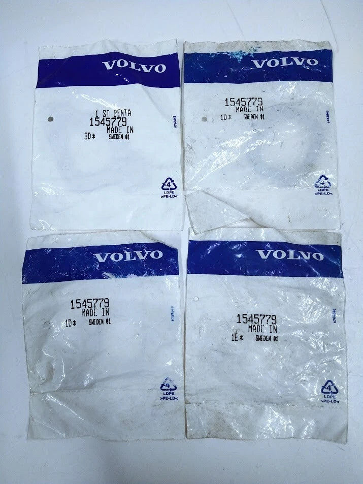 Set of 4 Exhaust Gaskets for Volvo Penta 1545779