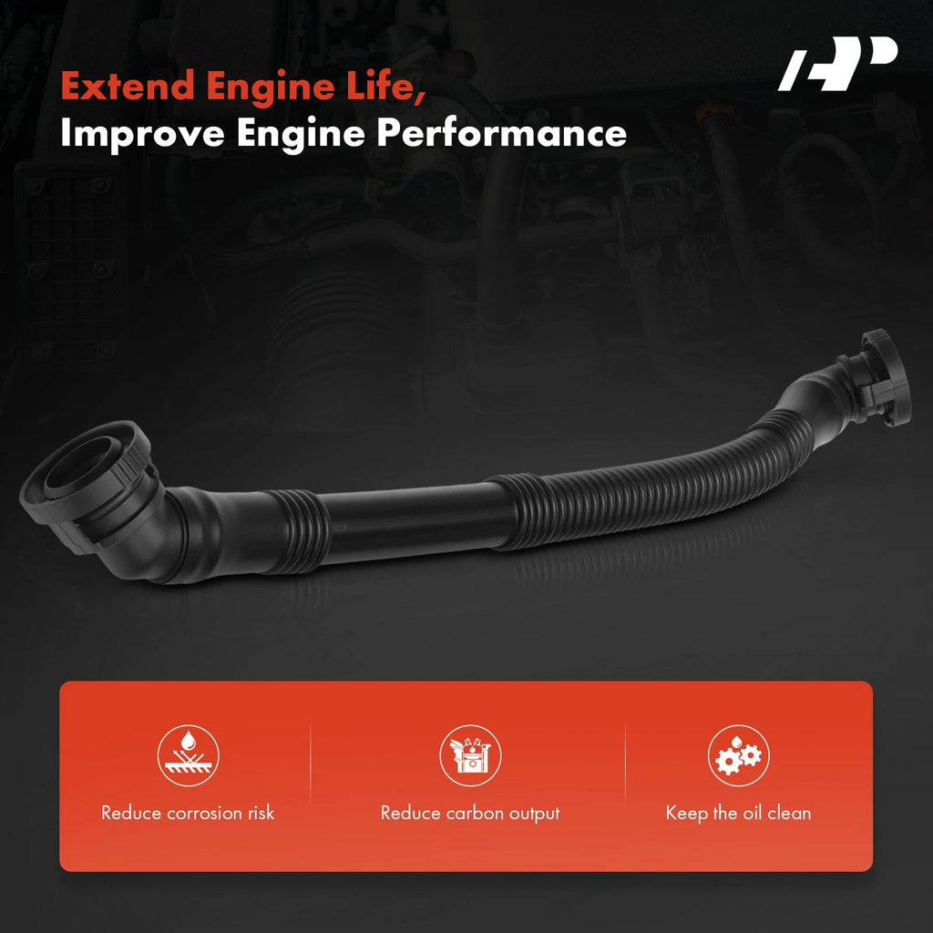 Crankcase Breather Hose for BMW E36 323i 328i Z3 E39 528i (1992–1999)
