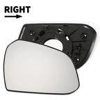 Right Side White Mirror Glass for Hyundai I10 (2013-2019)