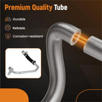 Turbo Coolant Line Hose for BMW 535i 640i X1 X3 X4 X5 X6 35i 35iX (2011–2019)
