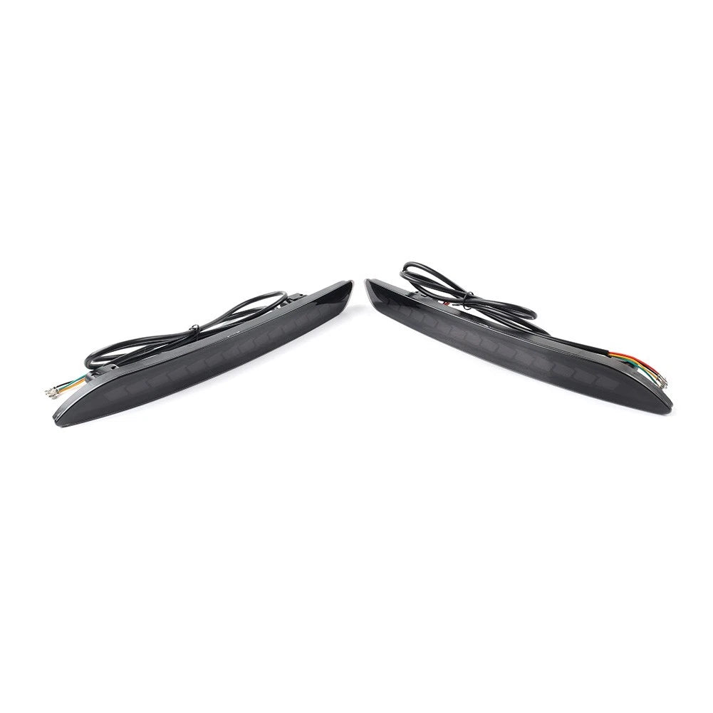 Rear Bumper DRL Turn Signal Brake Lamp Smoked Black for Honda Accord (2023–2024)