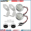 LED Watermelon Marker Light Red/White for Heavy Duty Truck & Trailer (12V)