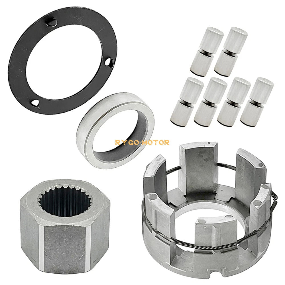 Front Wheel Hub Clutch Kit for Polaris Magnum 325 4x4 (2000–2002) #1520214 #1520281