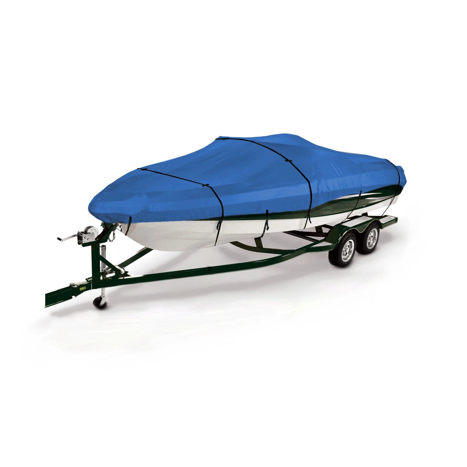 Heavy Duty Waterproof Boat Cover for Aluminum V-hull Bass Boat (2014–2016)