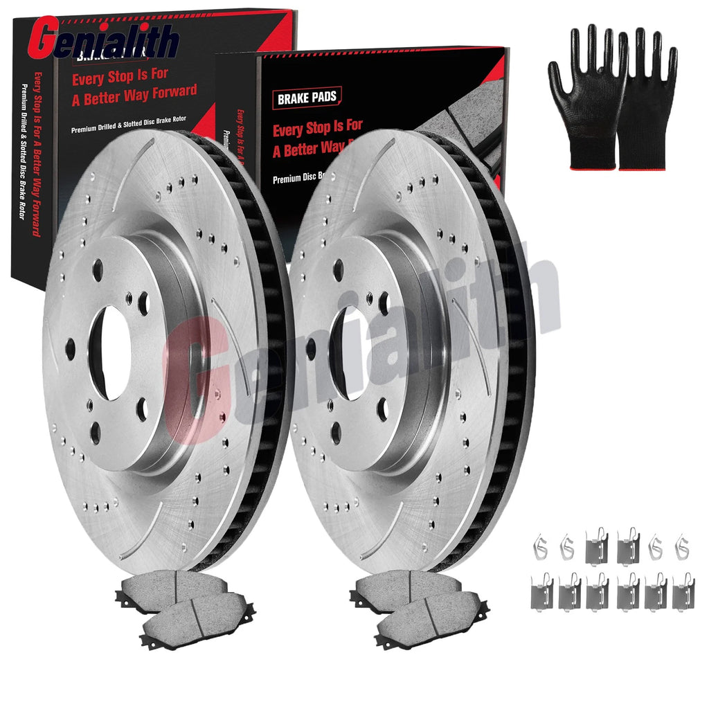 296mm Front Brake Rotors for Toyota Rav4 Pontiac Vibe (2001–2018)