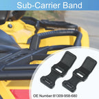 2X Rear Rack Door Rubber Straps 81309-958-680 for Honda ATC200E TRX300 TRX350 (1982–1999)