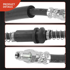 2X Front Brake Hydraulic Hose for Mercedes-Benz SL400 SL450 (2015–2016)