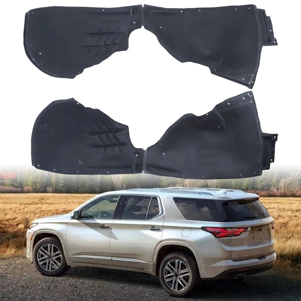 Set of 2 Fender Liners for Chevrolet Traverse (2022–2023) Front Left & Right
