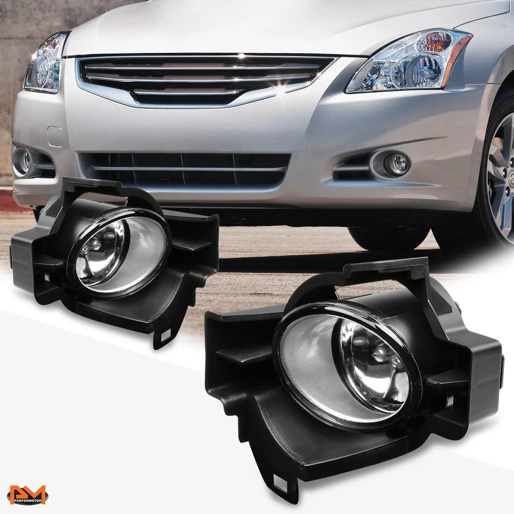OE Style Clear Lens Bumper Fog Lights for Nissan Altima (2010–2012)